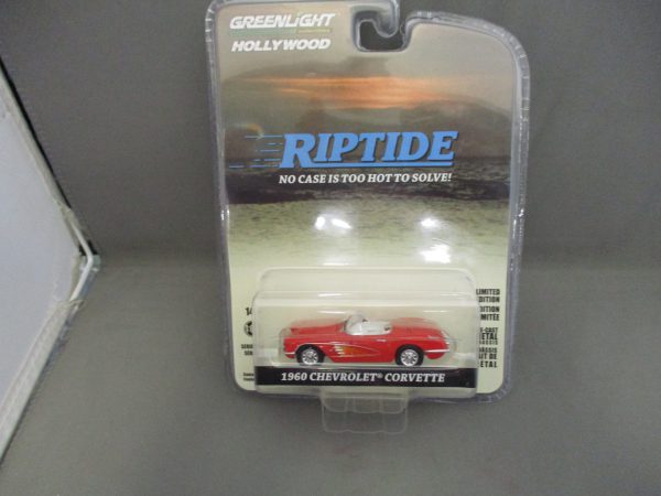 Greenlight Hollywood 1:64 Riptide 1960 Chevrolet Corvette