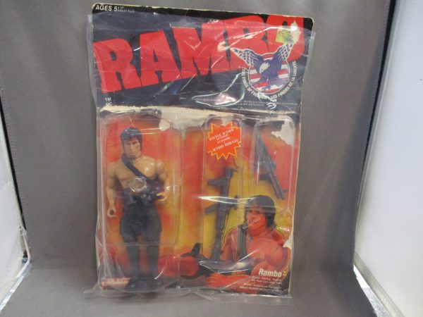 Rambo Battle Action W/ Cardback