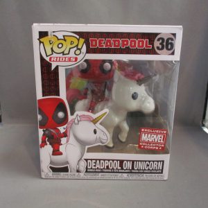 Funko POP! Marvel Rides #36 Deadpool On Unicorn