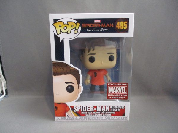 Funko Pop! Marvel Far From Home #485 Spider-Man (Borrowed Jersey)