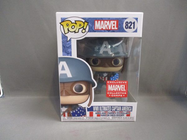 Funko POP! Marvel #821 WWII Ultimates Captain America