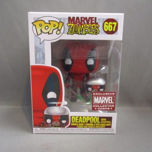 Funko POP! Marvel Zombies #667 Deadpool W/ Headpool