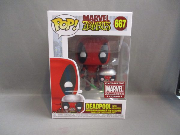 Funko POP! Marvel Zombies #667 Deadpool W/ Headpool