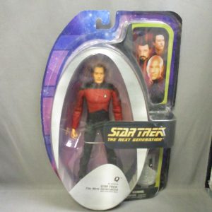 Art Asylum Star Trek TNG Q with Starfleet Gear