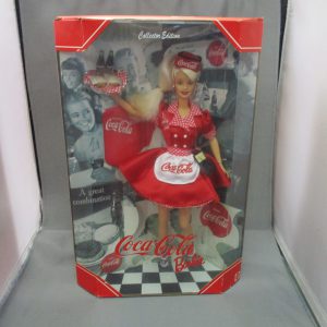 1998 Coco-Cola Car Hop Waitress Barbie #22831