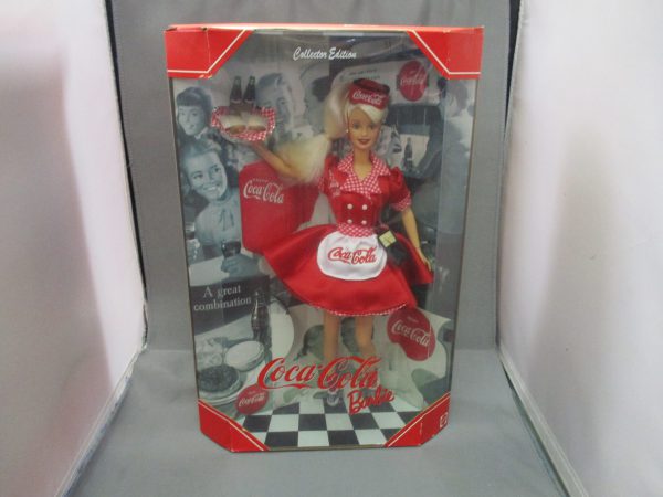 1998 Coco-Cola Car Hop Waitress Barbie #22831