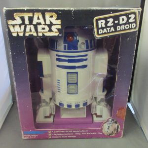 Star Wars R2-D2 Data Droid Cassette Tape Player W/Sound Effects