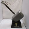 The Mighty Hammer Mjolnir Replica With Base Thor: The Dark World