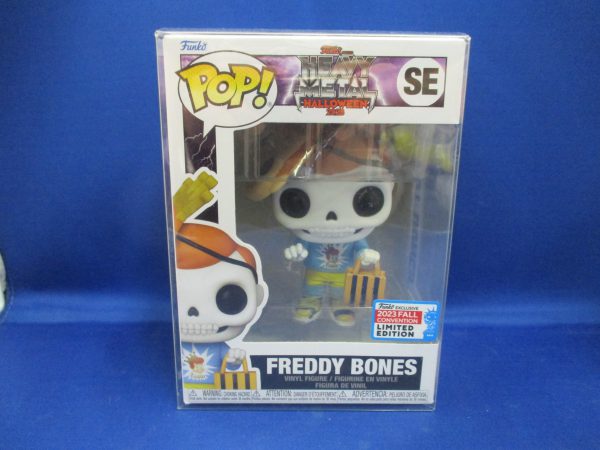 Funko POP! Heavy Metal Halloween 2023 Freddy Bones