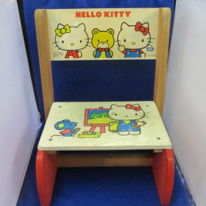 1983 Hello Kitty Sit n' Step Chair/Stool