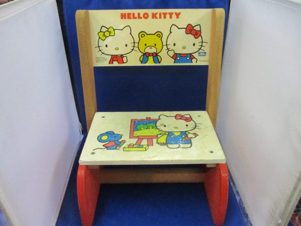 1983 Hello Kitty Sit n' Step Chair/Stool