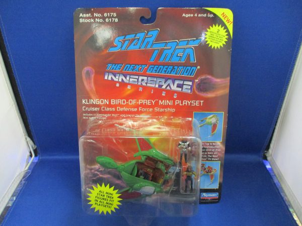 Playmates Star Trek TNG Klingon Bird-Of-Prey Mini Playset 1994