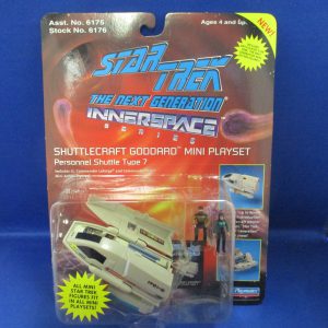 Playmates Star Trek TNG Shuttlecraft Goddard Mini Playset 1994