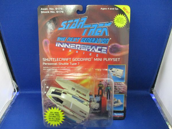 Playmates Star Trek TNG Shuttlecraft Goddard Mini Playset 1994