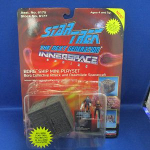 Playmates Star Trek TNG Borg Ship Mini Playset 1994