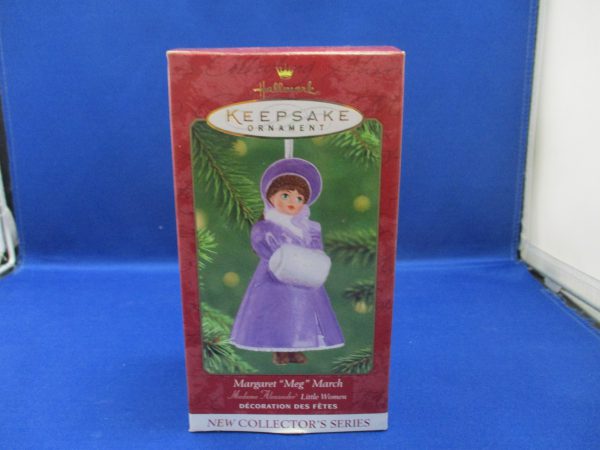 Hallmark Keepsake 2001 Madame Alexander Little Women Margaret "Meg" March