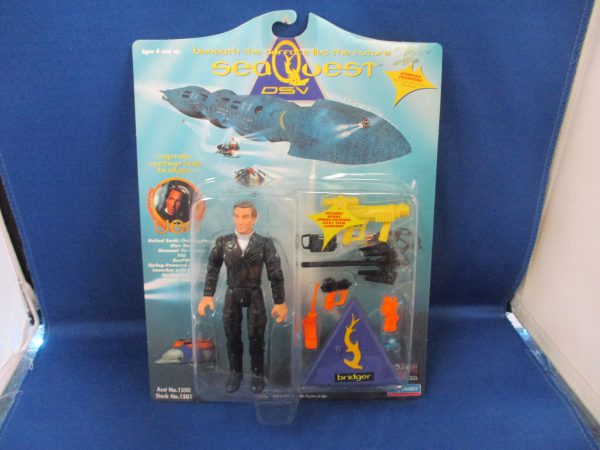 Playmates Seaquest Dsv #1501 Captain Nathan Hale Bridger