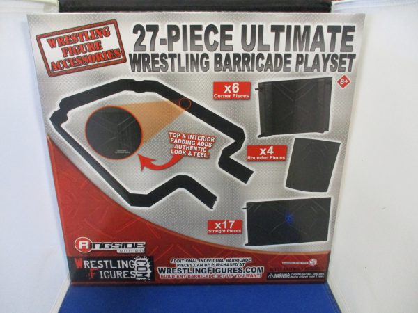 Ringside Exclusive 27-Piece Ultimate Wrestling Barricade Playset