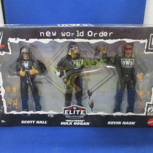 WWE Elite Collection NWO 3 Pack Scott Hall & "Hollywood" Hulk Hogan & Kevin Nash