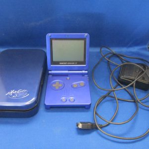 Gameboy Advance Sp Blue W/ Travel Case