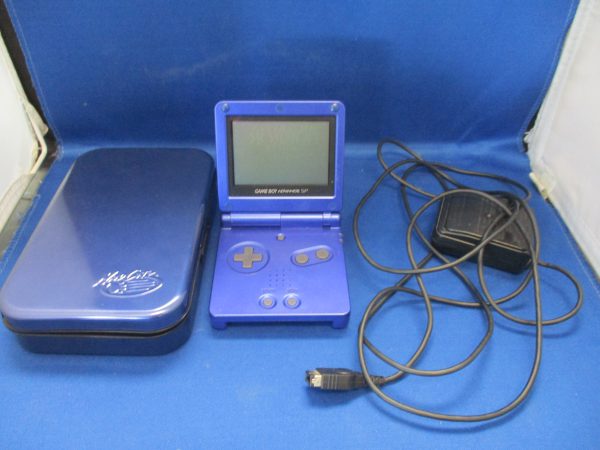Gameboy Advance Sp Blue W/ Travel Case