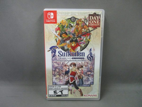 Nintendo Switch Suikoden I & II HD Remastered Gate Rune And Dunan Unification Wars