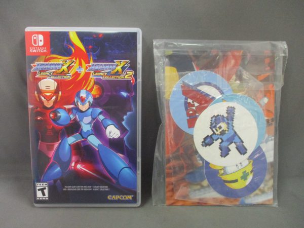 Nintendo Switch Mega Man X Legacy Collection 1&2 And Accessories