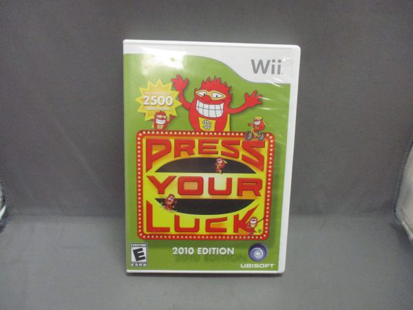 Nintendo Wii Press Your Luck 2010 Edition