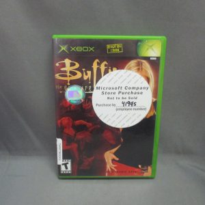 Microsoft Xbox Buffy The Vampire Slayer