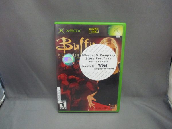Microsoft Xbox Buffy The Vampire Slayer