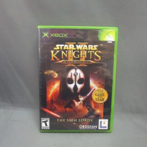 Microsoft Xbox Star Wars Knights of the Old Republic 2 The Sith Lords
