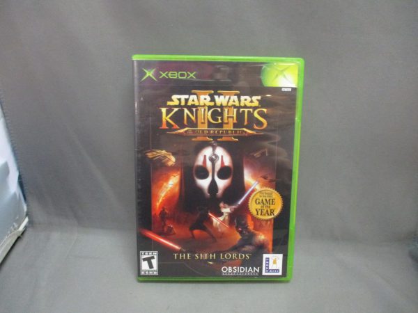 Microsoft Xbox Star Wars Knights of the Old Republic 2 The Sith Lords