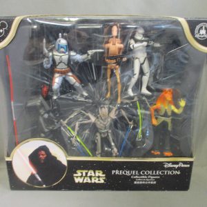 Disney PArks Prequel Collection Collectible Figures 6 pack