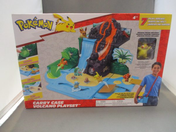 Pokemon Carry Case Volcano Playset