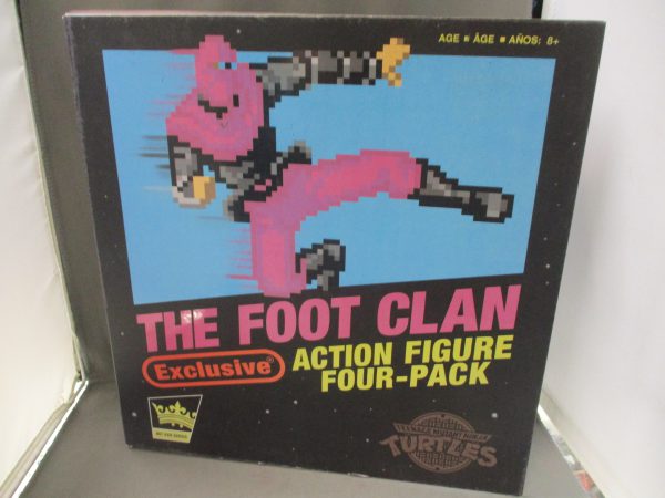 Teenage Mutant Ninja Turtles 4-pack BST AXN The Foot Clan