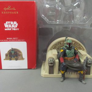 Hallmark Keepsake Ornament Star Wars Boba Fett Throne