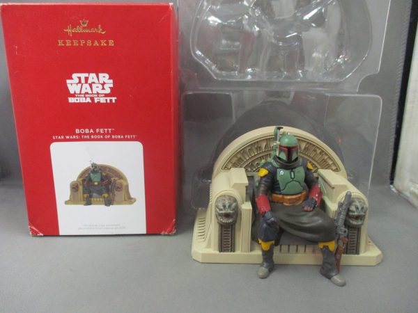 Hallmark Keepsake Ornament Star Wars Boba Fett Throne