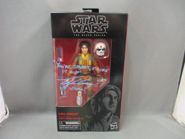 Black Series #86 Ezra Bridger Autographed