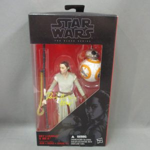 Black Series #02 Rey (jakku) & BB-8 Autographed