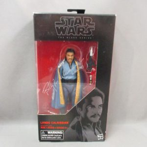 Black Series #39 Lando Calrissian Autographed