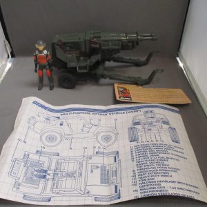 G.I.Joe HAL HEAVY ARTILLERY LASER W/ Grand Slam