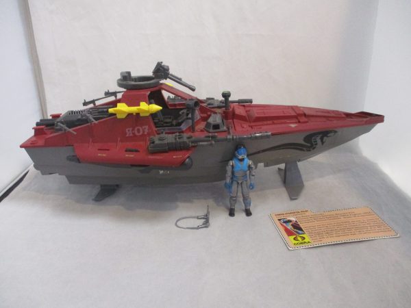 G.I. Joe Cobra Moray Hydrofoil W/ Lampreys