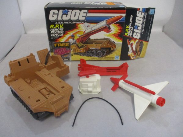 GI Joe R.P.V. Remote Pilot Vehicle with Box