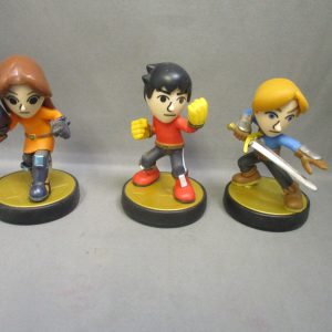 Amiibo Super Smash Bros. Mii Gunner, Brawler, Sword Fighter