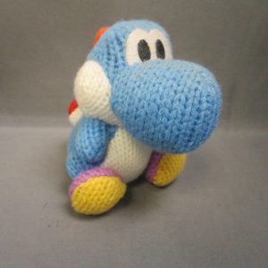 Amiibo Yarn Yoshi (Blue)