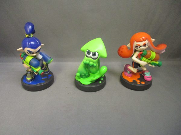 Amiibo Splatoon Squid 3 Pack