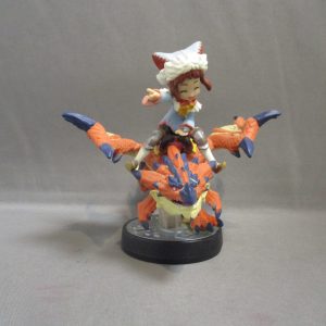 Amiibo Monster Hunter One - Eyed Liolaeus & Rider -Girl