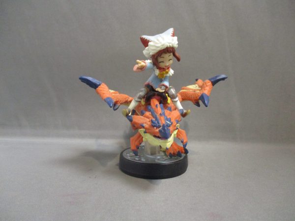 Amiibo Monster Hunter One - Eyed Liolaeus & Rider -Girl