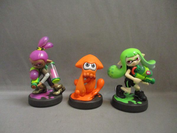 Amiibo Splatoon Squid 3 Pack