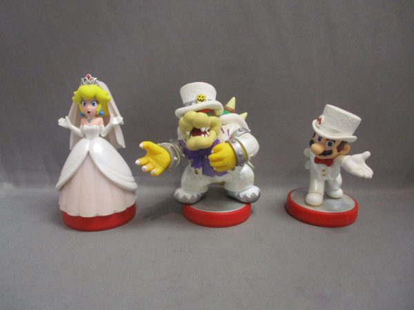 Amiibo Mario Odyssey Wedding 3 Pack